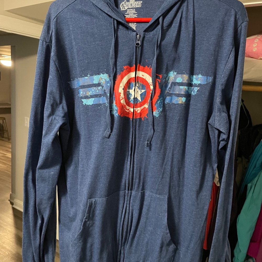 Men’s Captain America Hoodie XL